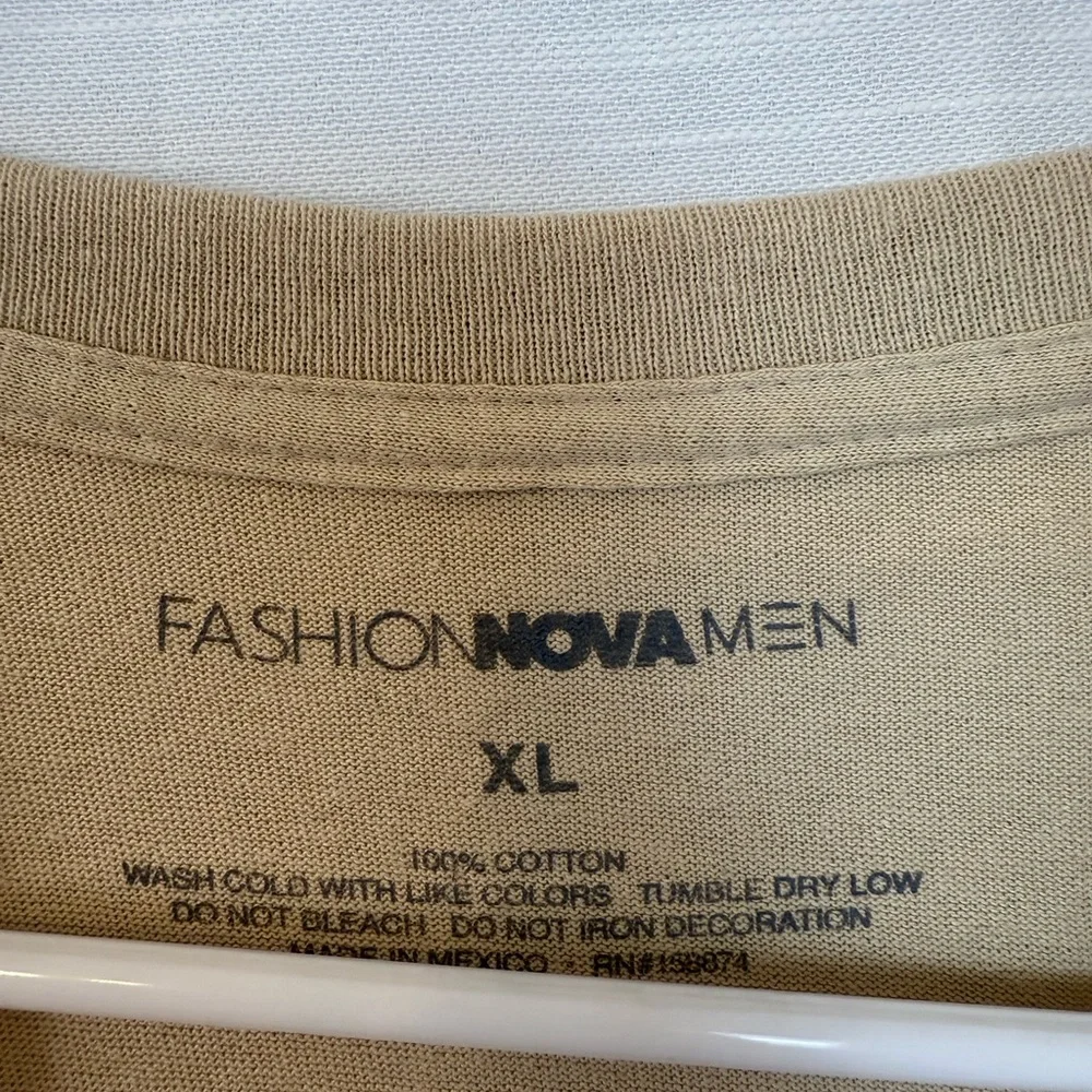 Fashion nova Loyalty Love And Care Short Sleeve Tee - Taupe